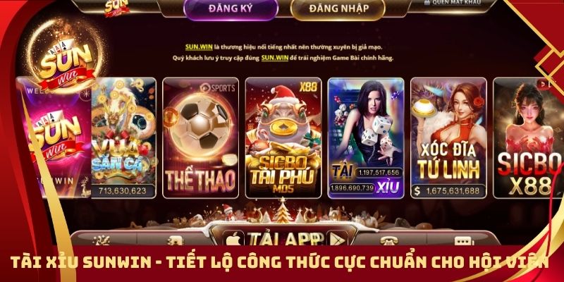 Tài Xỉu Sunwin - Tiết Lộ Công Thức Cực Chuẩn Cho Hội Viên Mới