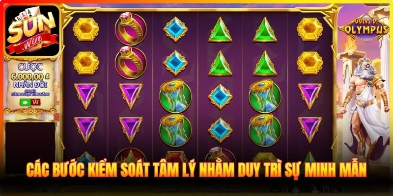 Các bước kiểm soát tâm lý nhằm duy trì sự minh mẫn