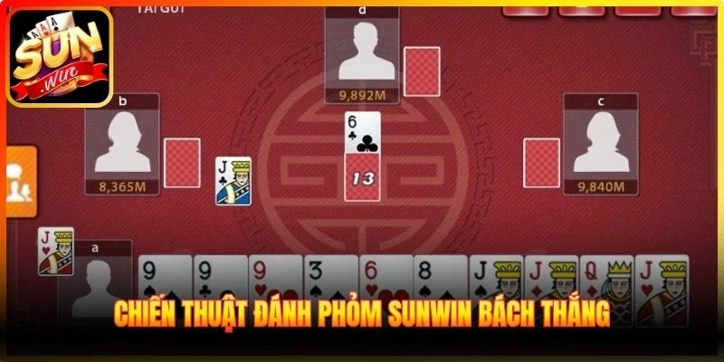 Chiến thuật đánh Phỏm Sunwin bách thắng