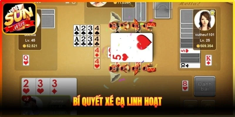 Bí quyết xé cạ linh hoạt