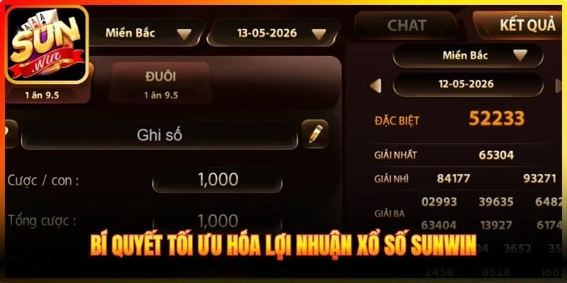 Bí quyết tối ưu hóa lợi nhuận xổ số sunwin